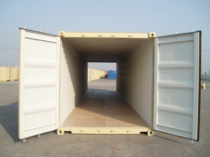 40 ft dubbel door